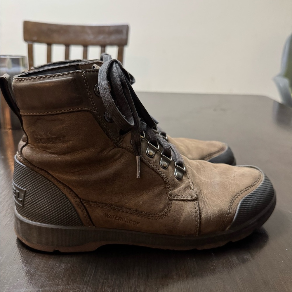 Sorel Ankeny Men's Brown Waterproof Boots